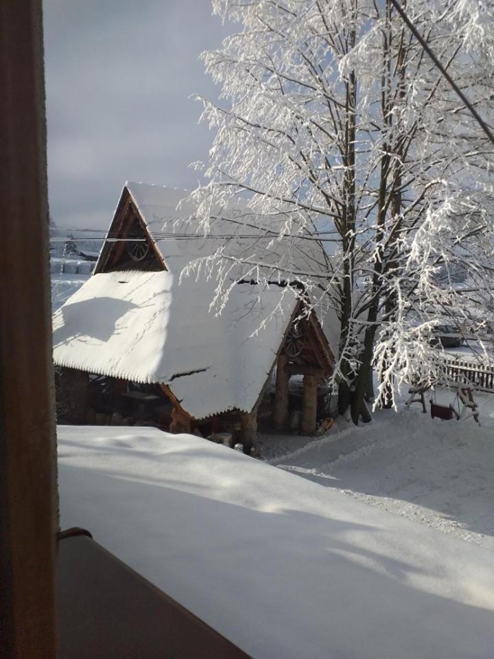 Goralski Domek Z Kominkiem - Highlander Wooden House Murzasichle Extérieur photo