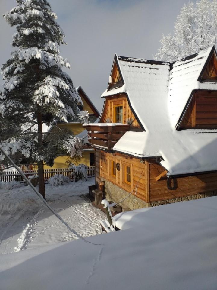 Goralski Domek Z Kominkiem - Highlander Wooden House Murzasichle Extérieur photo
